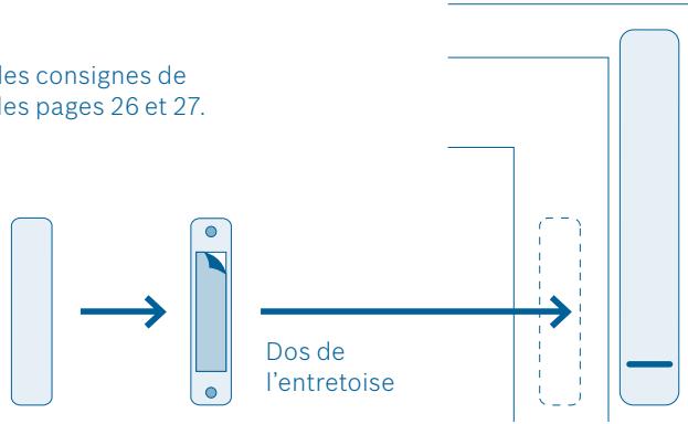 BOSCH STARTER KIT SECURITE - Montage de l'unité magnétique avec une entretoise - 3