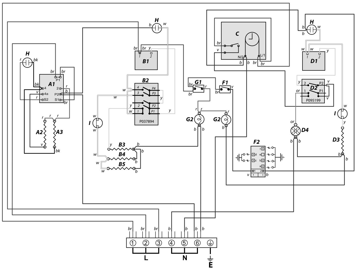 FALCON RiTCHENER 110DFi/B-EU - Schémas de Câblage - 1