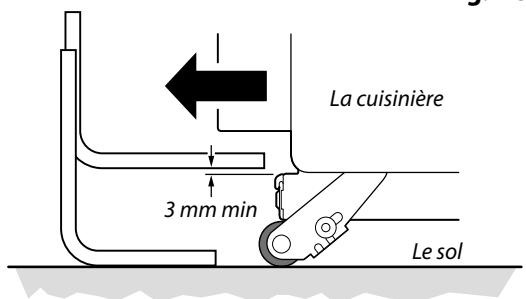 FALCON RiTCHENER 110DFi/B-EU - Repositionnement de la Cuisinière Après Raccordement - 4