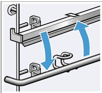 NEFF CT18FT148N1 - Modifier le niveau d'enfournement pour le rail téléscopique - 2