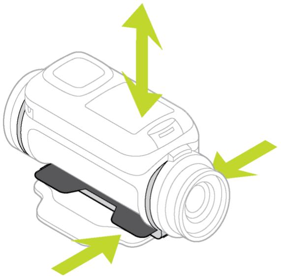 TOMTOM BANDIT BASIC - Installation de la fixation 360^ - 5