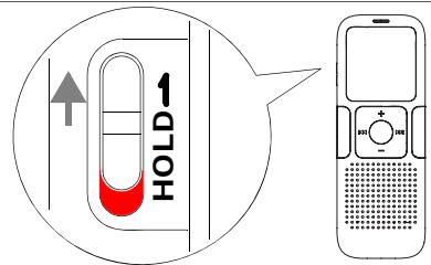 PHILIPS LFHO65500 - Blocage des touches (fonction HOLD) - 1