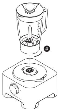 KRUPS FP910METAL - utilisation du mixeur (FP920/FP930) - 2