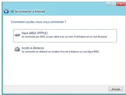 ASUS M51AD-FRO34S - Configurer une connexion réseau pppoe ou à adresse IP dynamique - 7