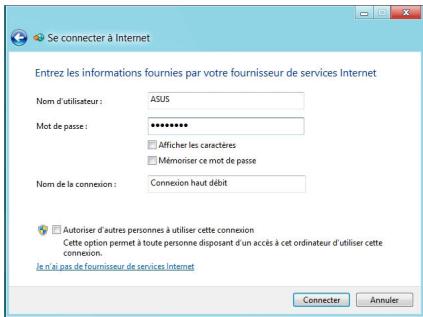 ASUS M51AD-FRO34S - Configurer une connexion réseau pppoe ou à adresse IP dynamique - 8