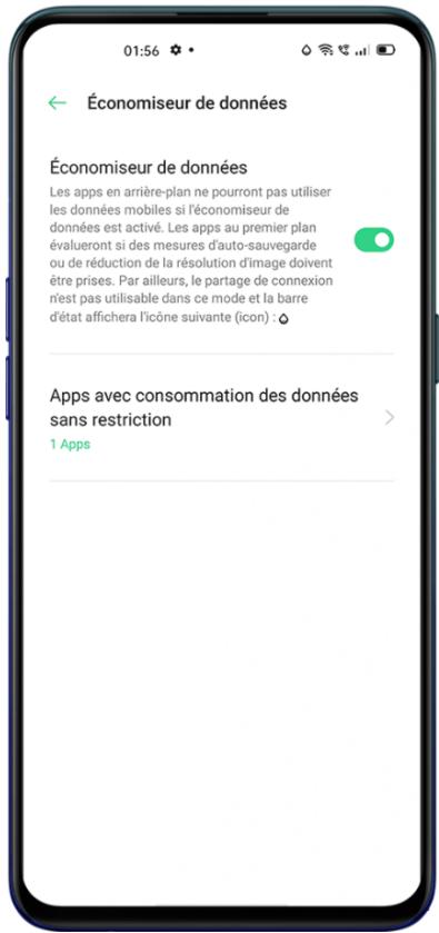 OPPO FIND X2 NEO 256GO BLEU - Economiseur de données - 1