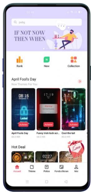 OPPO FIND X2 NEO 256GO BLEU - Theme Store - 1