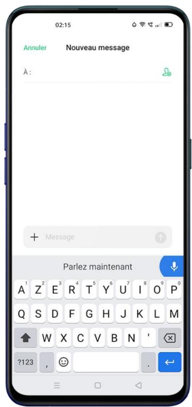 OPPO FIND X2 NEO 256GO BLEU - Message vocal - 1