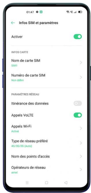 OPPO FIND X2 NEO 256GO BLEU - Informations sur les accessoires et le logiciel - 5