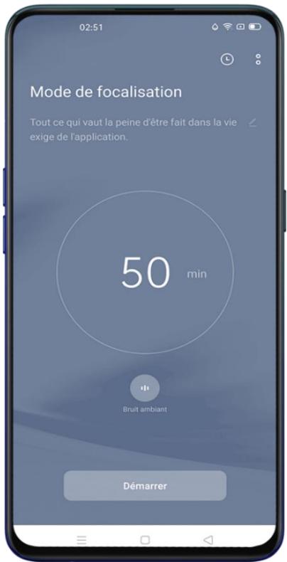 OPPO FIND X2 NEO 256GO BLEU - Choisir une atmophère de focalisation - 1