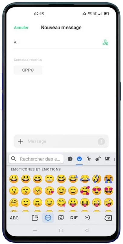 OPPO FIND X2 NEO 256GO BLEU - Clavier de sécurité - 1