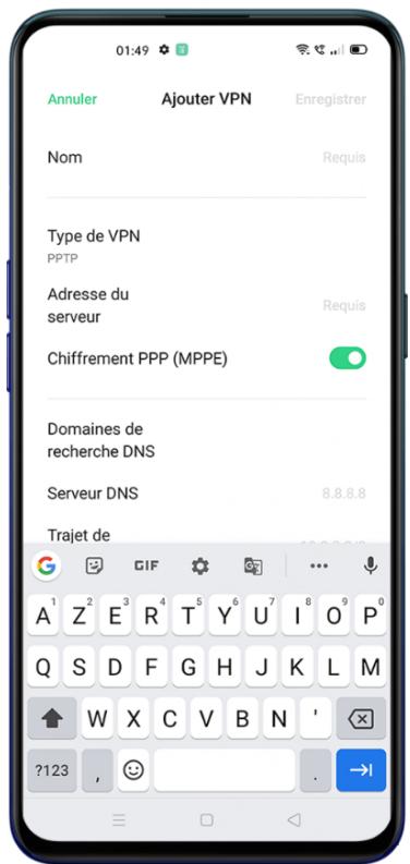 OPPO FIND X2 NEO 256GO BLEU - Ajouter un VPN - 1