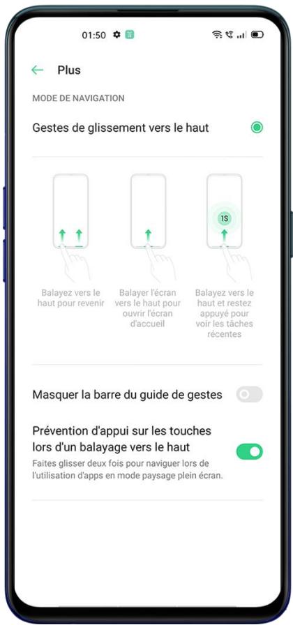 OPPO FIND X2 NEO 256GO BLEU - Boutons virtuels - 2