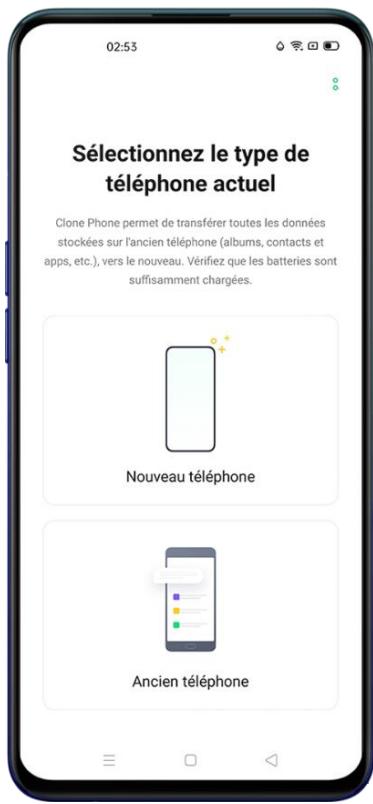 OPPO FIND X2 NEO 256GO BLEU - Importer des données depuis un téléphone Android - 1