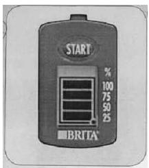ELECTROLUX ANB 43395 X - Mémo BRITA «vous» rappelle automatiquement de changer la cartouche - 1