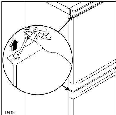 ELECTROLUX ANB 43395 X - Réversibilité des portes - 5