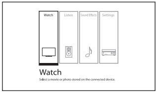SONY STR-DN1040 - Écoute sonore et visualisation d'images à partir des apparils raccordés - 2