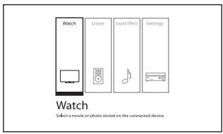 SONY STR-DN1040 - Utilisation du menu - 1