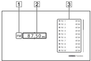 SONY STR-DN1040 - Écran FM/AM - 1