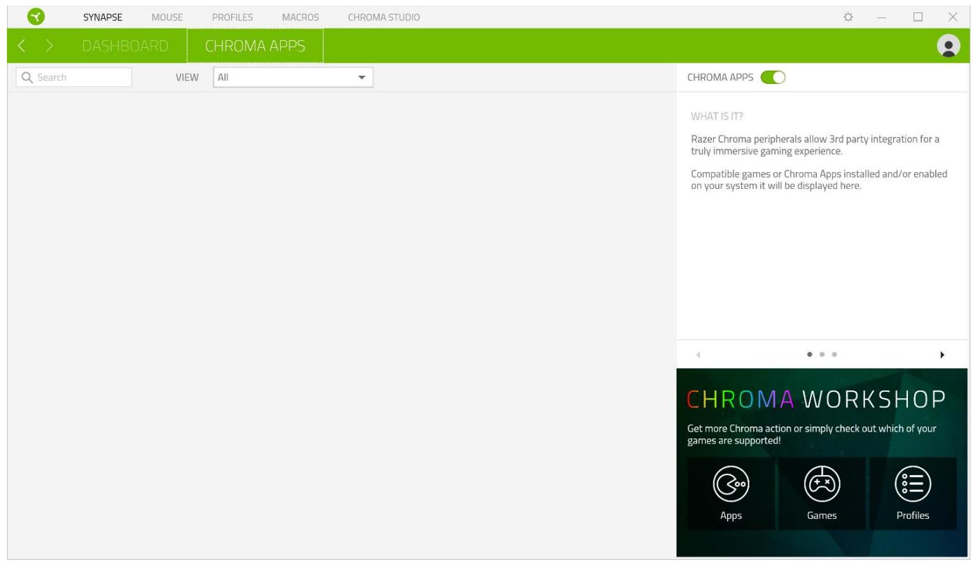 RAZER LanceheadTournamentEdition - Tableau de bord - 2