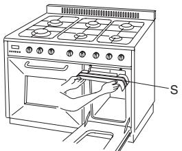 DE DIETRICH RE 102 DF I IVOIRE - UTILISATION DU GRILLOIR - 2