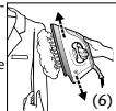 ROWENTA DG520 - POUR DEFROISSER VERTICALEMENT - 1