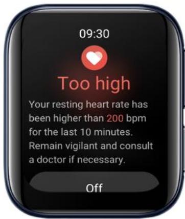 OPPO WATCH NOIR 46MM - Fréquence cardiaque - 3