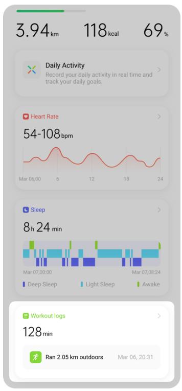 OPPO WATCH NOIR 46MM - Analyse de données sportives - 1