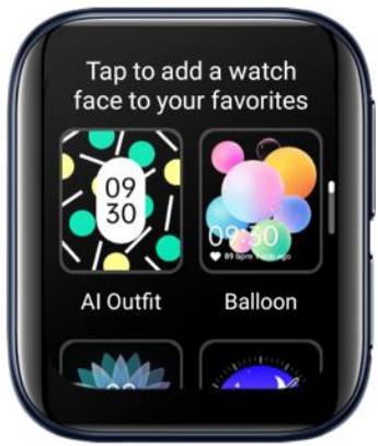 OPPO WATCH NOIR 46MM - Ajouter un cadran de montre - 4