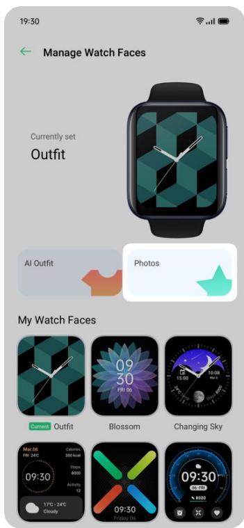 OPPO WATCH NOIR 46MM - Photos pour cadran de montre - 2