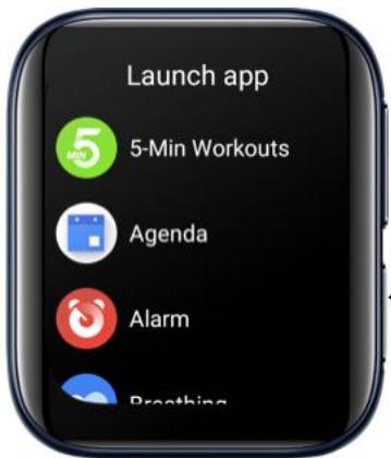 OPPO WATCH NOIR 46MM - Fonctions des boutons - 7