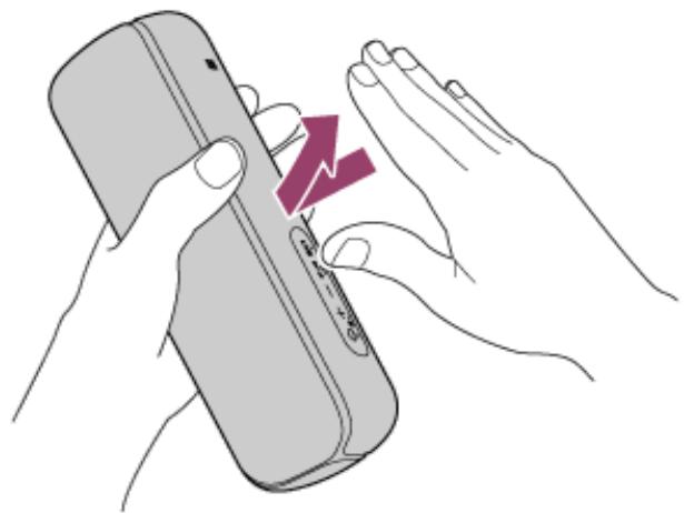 SONY XB-22 - Tapez sur les parties supérieure, avant, laterales ou inférieure de l'enceinte. - 1