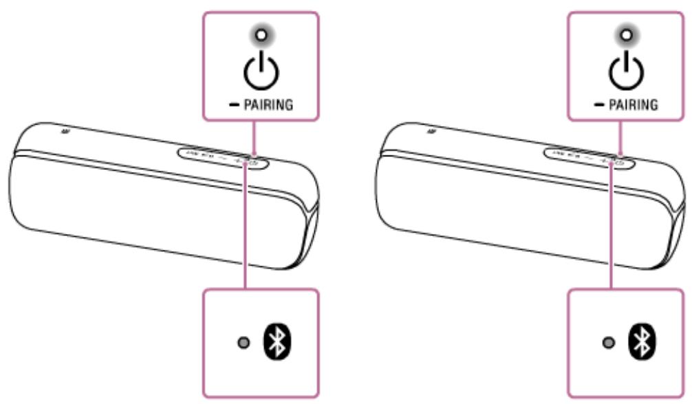 SONY XB-22 - Placez les 2 enceintes à moins de 1 m (3,2 pi) l'une de l'autre, puis mettez-les sous tension. - 1