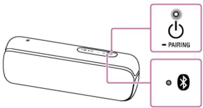 SONY XB-22 - Appuyez sur la touche (alimentation)/ PAIRING. - 1