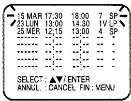 TOSHIBA SD-37VFSF - Confirmation/Annulation de l'enregistrement automatique - 1