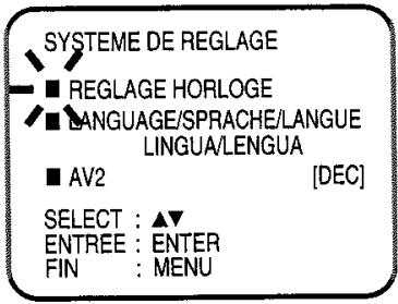 TOSHIBA SD-37VFSF - Appuyez sur VCR MENU. - 1