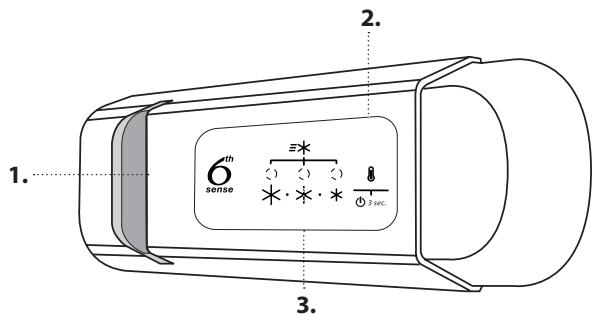 WHIRLPOOL WHSD184011A1 - BEDIENINGSPANEL - 1