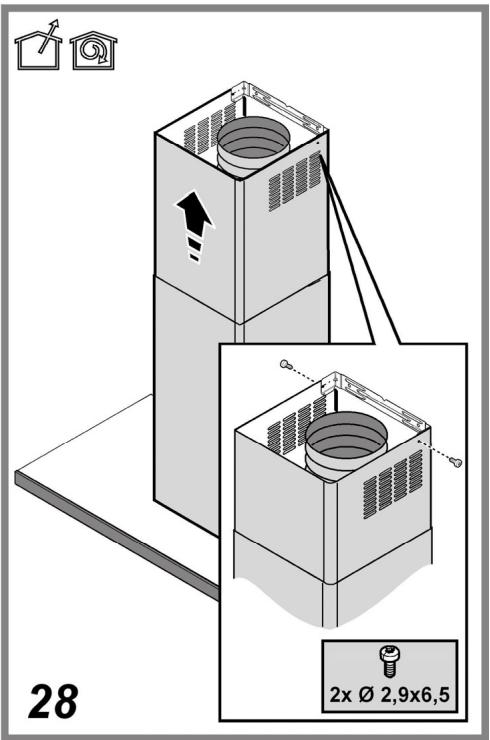 TURBOAIR TOSCA iX/A/90 - Remplacement des lampes - 28