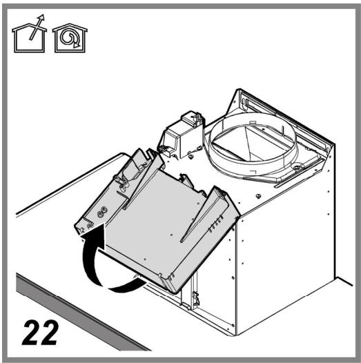 TURBOAIR TOSCA iX/A/90 - Remplacement des lampes - 22
