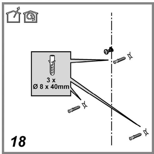 TURBOAIR TOSCA iX/A/90 - Remplacement des lampes - 18
