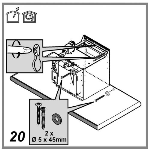 TURBOAIR TOSCA iX/A/90 - Remplacement des lampes - 20