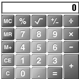 SONY CLIE - Exécution de calculs avec la Calculatrice - 1