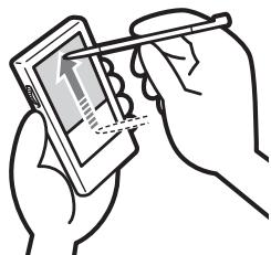 SONY CLIE - Personnalisation des activités de trace de stylet plein écran - 1