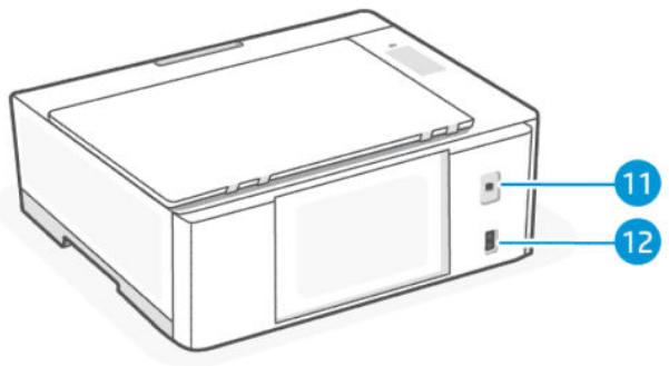 HEWLETT PACKARD SmartTank5106 - Vues de face de l'imprimante - 4