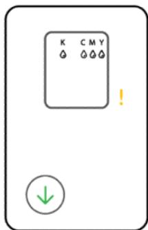 HEWLETT PACKARD SmartTank5106 - Icônes d'encre et erreurs - 2