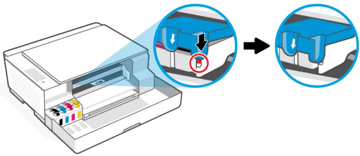 HEWLETT PACKARD SmartTank5106 - Bas de l'imprimante - 12