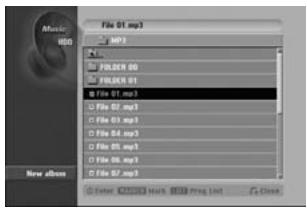 HITACHI DV-DS 161 E - Lecture d'un CD audio ou d'un fichier MP3/WMA - 2