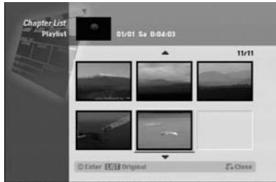 HITACHI DV-DS 161 E - Ajout de titres/chapitres à la liste de lecture RAM -RWVR - 3