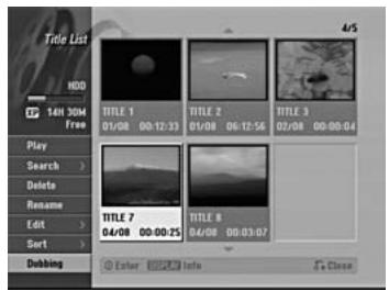 HITACHI DV-DS 161 E - Copie du disque dur sur un DVD - 1