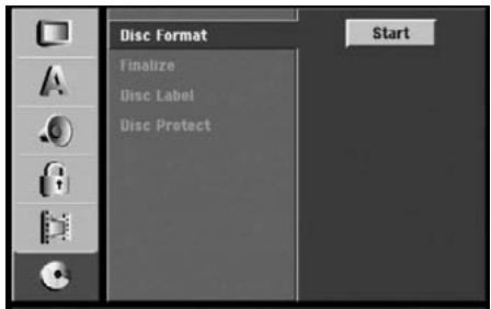HITACHI DV-DS 161 E - Format des disques - 1